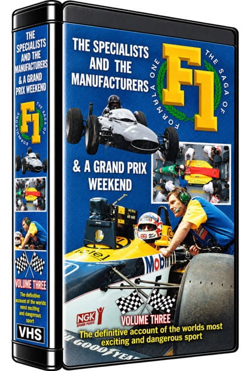 Постер: The Saga of Formula One - Volume Three - The Specialists And The Manufacturers