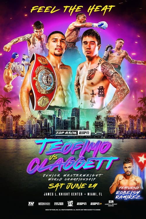 Постер: Teofimo Lopez vs. Steve Claggett