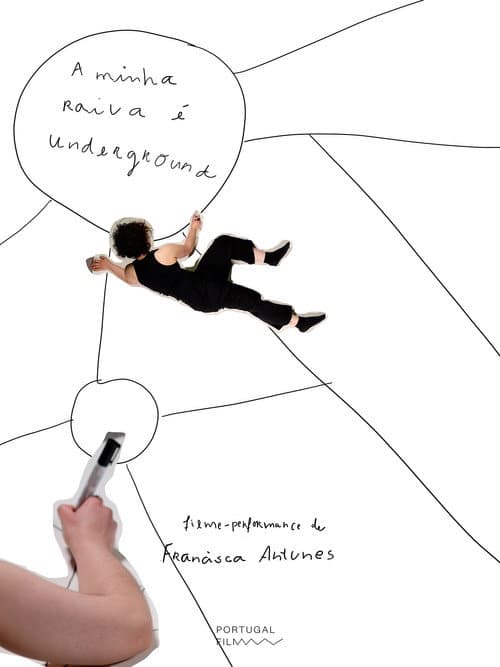 Постер: A minha raiva é underground