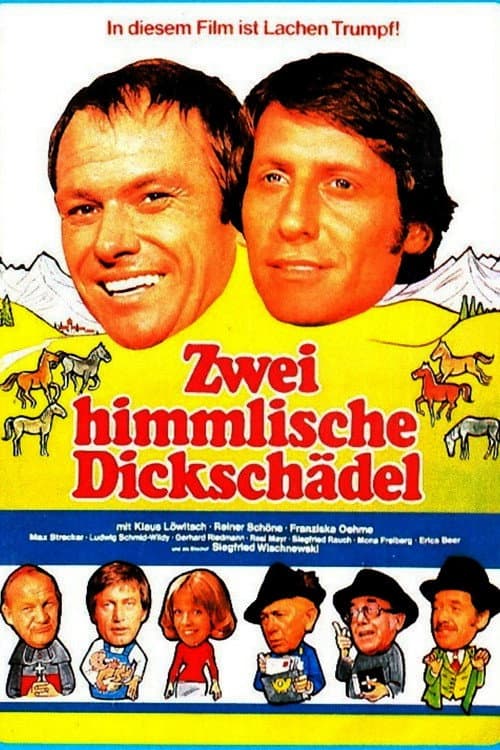 Постер: Zwei himmlische Dickschädel