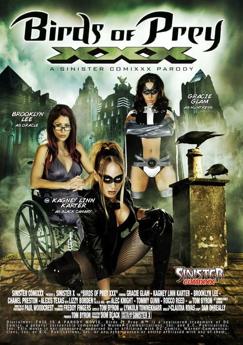Постер: Birds Of Prey XXX : A Sinister Comixxx Parody