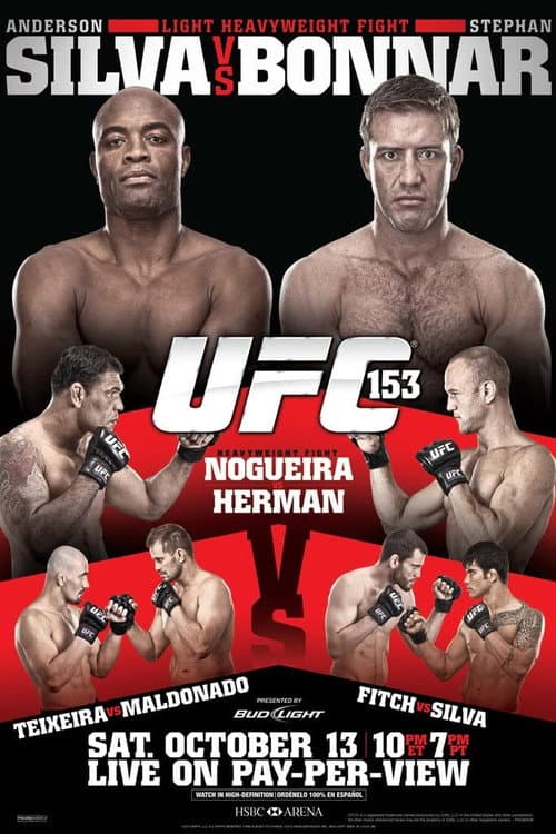 Постер: UFC 153: Silva vs. Bonnar