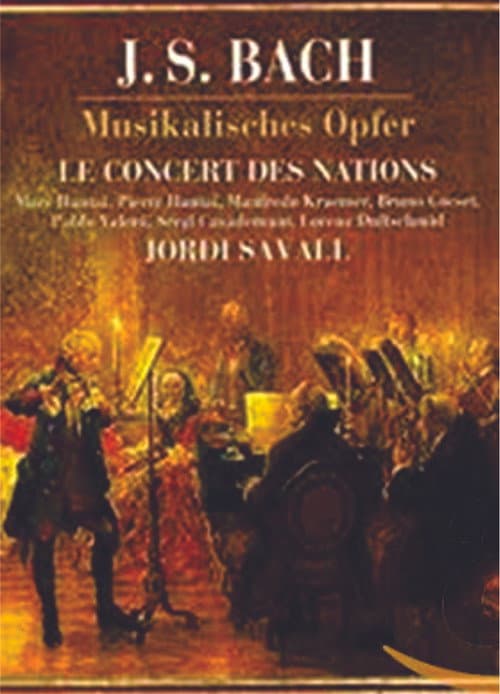 Постер: Bach BWV 1079 Musical Offering Jordi Savall Concert des Nations