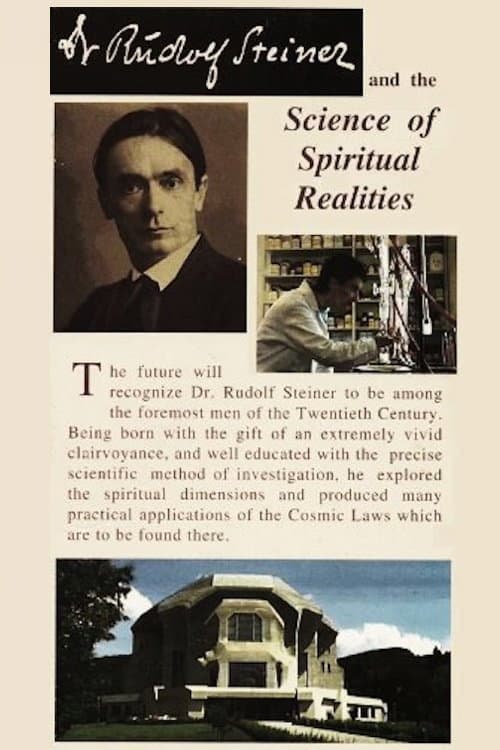Постер: Dr Rudolf Steiner and the Science of Spiritual Realities
