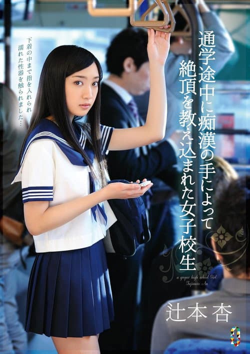 Постер: 通学途中に痴漢の手によって絶頂を教え込まれた女子校生 辻本杏