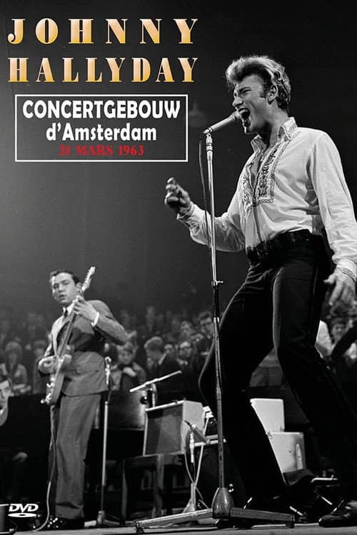 Постер: Johnny Hallyday concert Amsterdam 1963