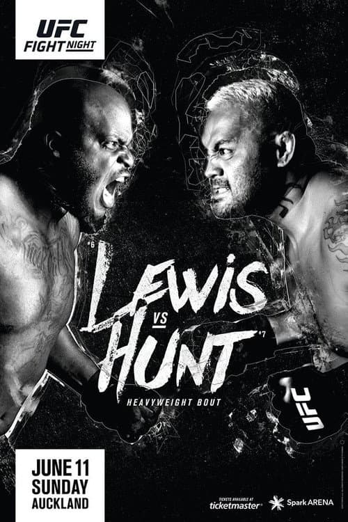 Постер: UFC Fight Night 110: Lewis vs. Hunt