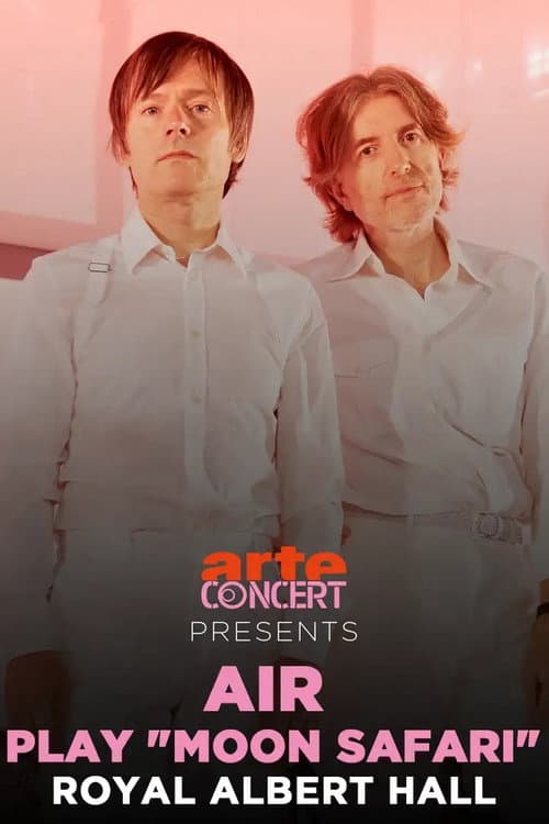Постер: AIR joue "Moon Safari" - Royal Albert Hall