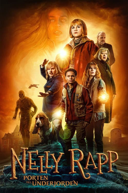 Постер: Nelly Rapp – porten till underjorden