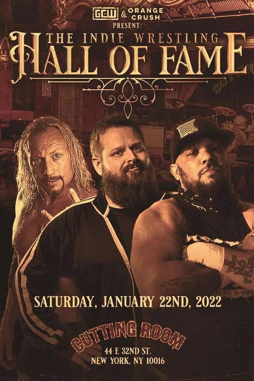 Постер: GCW The Indie Wrestling Hall of Fame