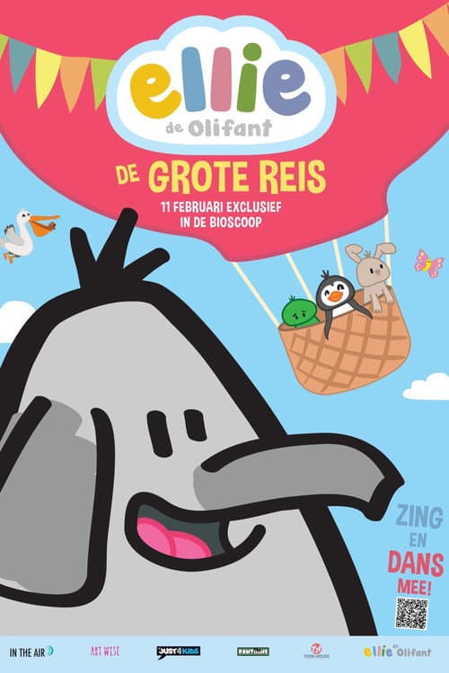 Постер: Ellie de olifant - De grote reis