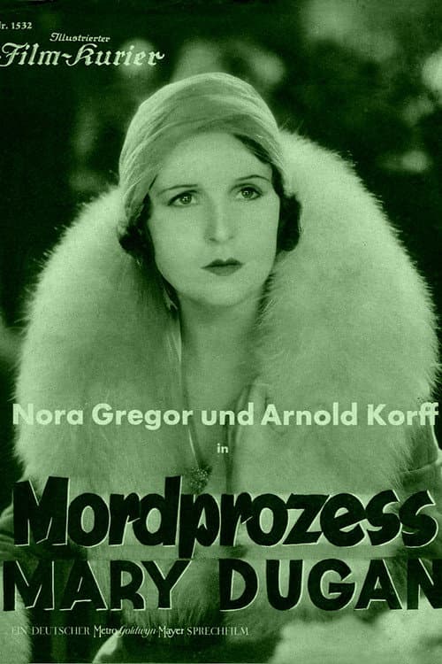 Постер: Mordprozeß Mary Dugan