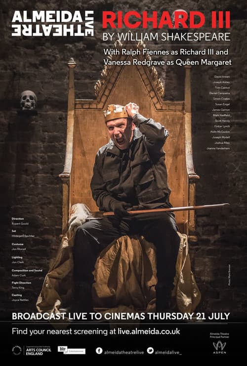 Постер: Almeida Theatre Live: Richard III