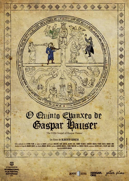 Постер: O quinto evanxeo de Gaspar Hauser