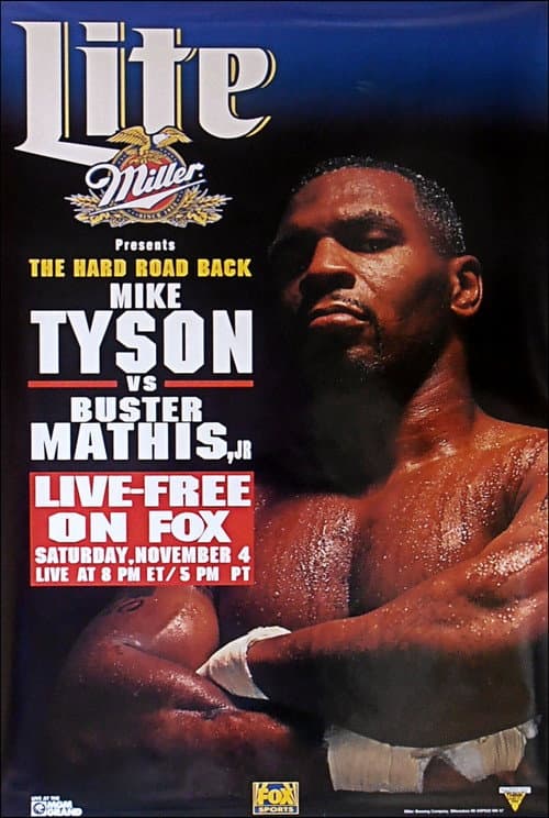 Постер: Mike Tyson vs Buster Mathis, Jr.