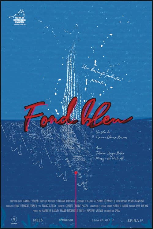 Постер: Fond bleu