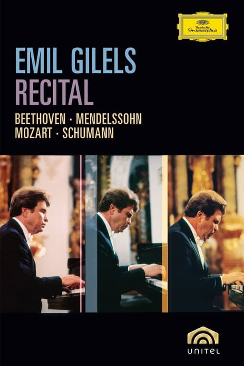Постер: Emil Gilels Recital