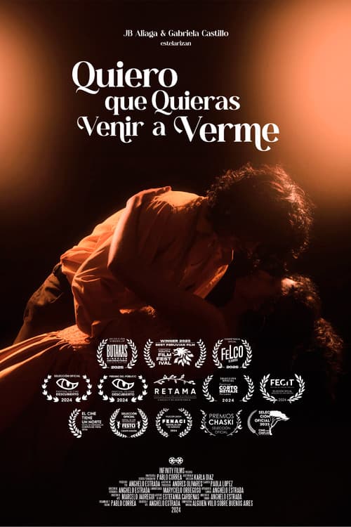 Постер: Quiero que Quieras Venir a Verme