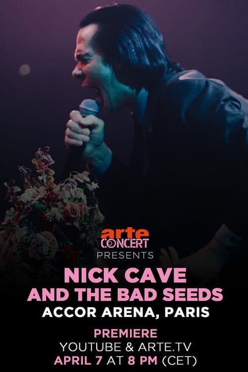 Постер: Nick Cave and the Bad Seeds - Accor Arena, Paris - ARTE Concert