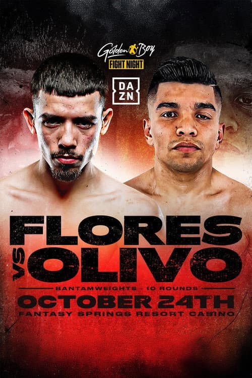 Постер: Manuel Flores vs. Victor Emmanuel Olivo