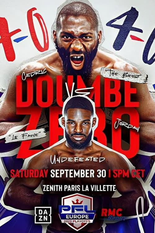 Постер: PFL 2023 Europe #3: Playofḟs - Doumbé vs. Zébo