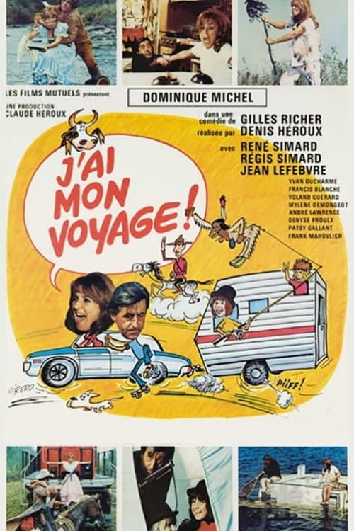 Постер: J'ai mon voyage!