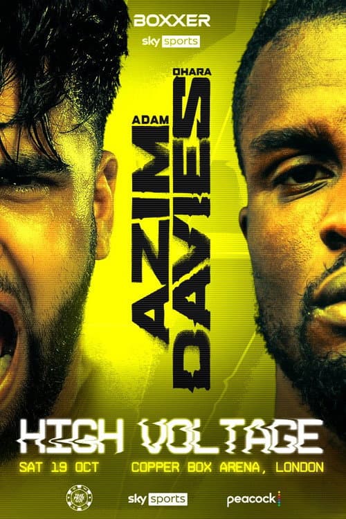 Постер: Adam Azim vs. Ohara Davies