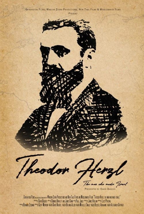 Постер: Theodor Herzl: The Man Behind Israel