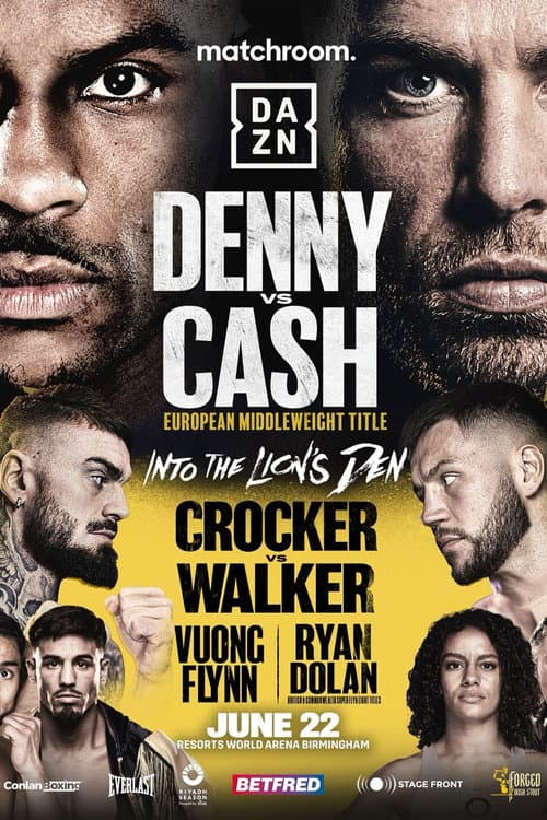 Постер: Tyler Denny vs. Felix Cash