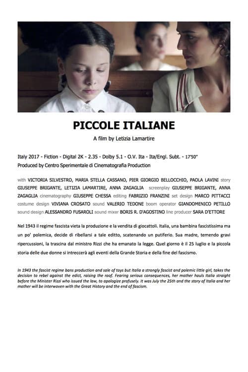 Постер: Piccole italiane