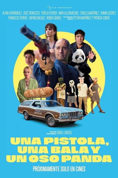 Постер: Una pistola, una bala y un oso panda