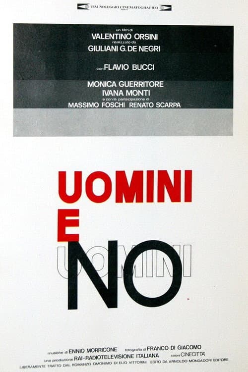 Постер: Uomini e no