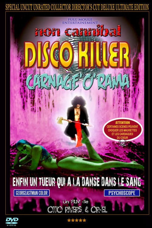 Постер: Non-Cannibal Disco Killer Carnage-O-Rama