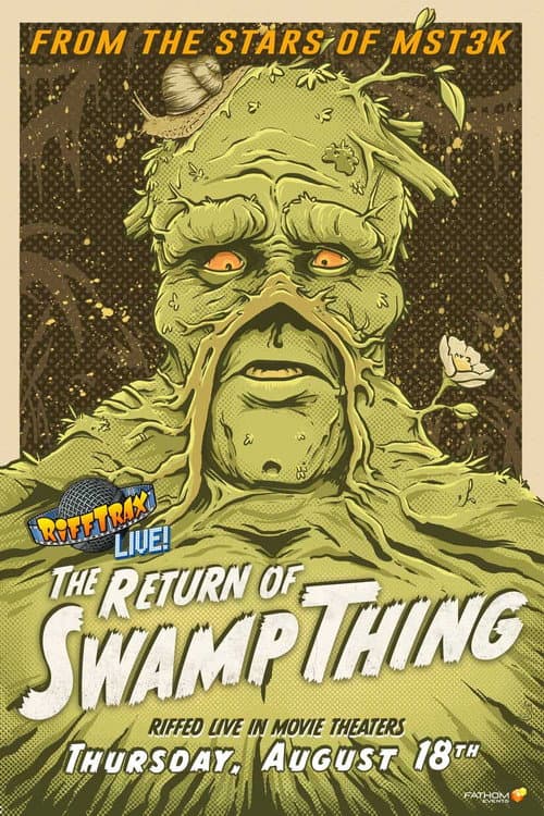 Постер: RiffTrax Live: The Return of Swamp Thing
