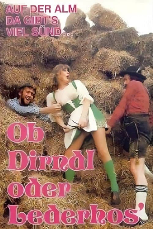 Постер: Ob Dirndl oder Lederhose - gejodelt wird ganz wild drauflos