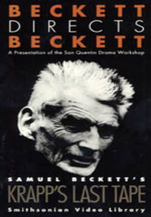 Постер: Beckett Directs Beckett: Krapp's Last Tape by Samuel Beckett