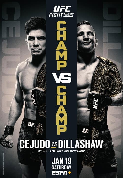 Постер: UFC Fight Night 143: Cejudo vs. Dillashaw