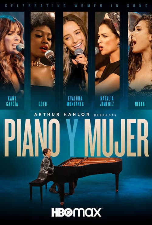 Постер: Arthur Hanlon Presents: Piano y Mujer