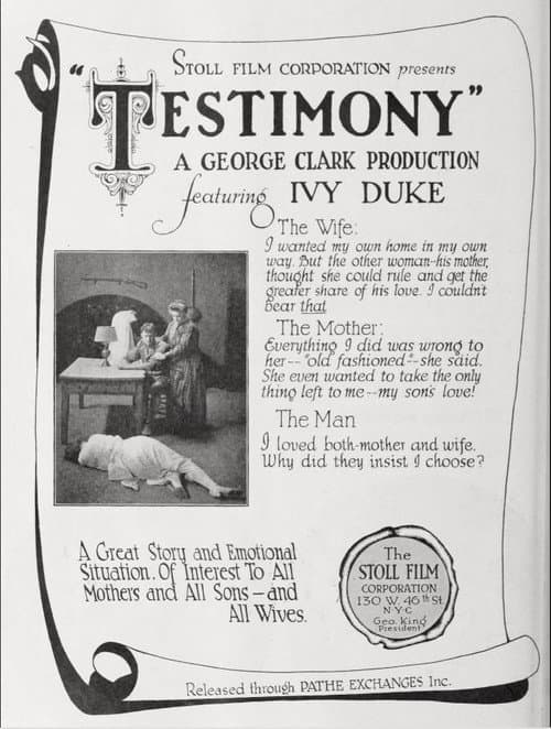 Постер: Testimony