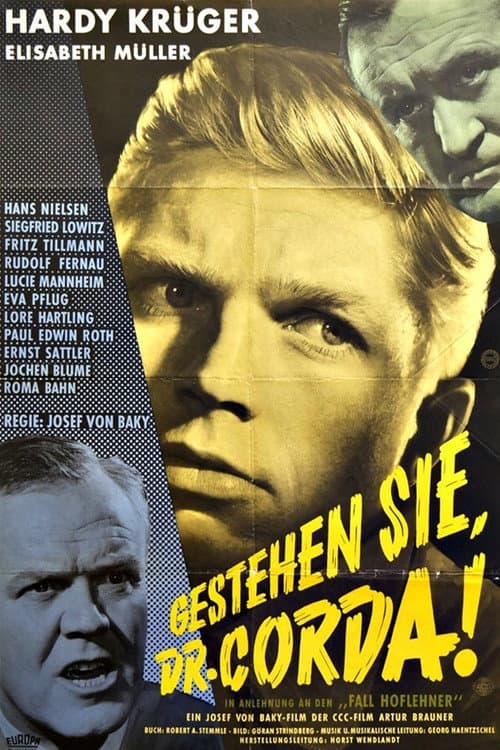 Постер: Gestehen Sie, Dr. Corda!