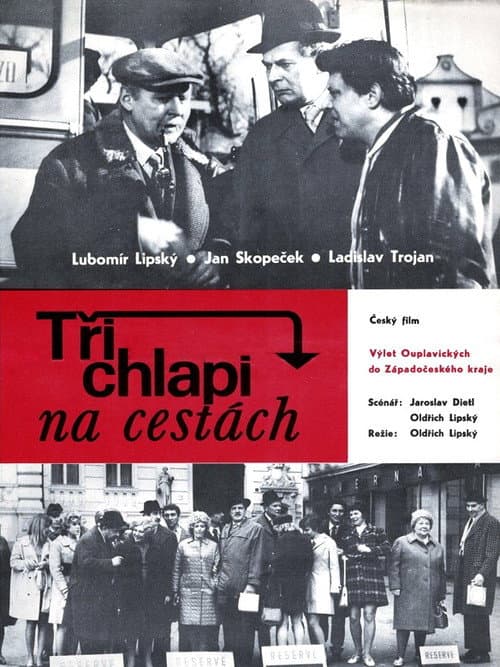Постер: Tři chlapi na cestách