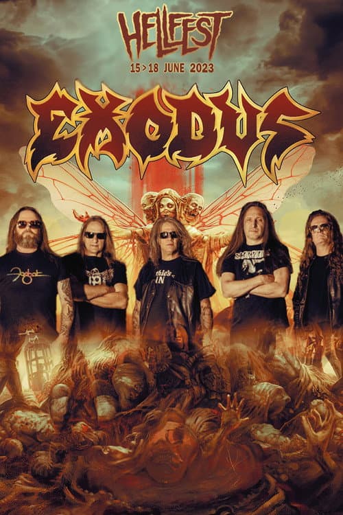 Постер: Exodus - Hellfest 2023