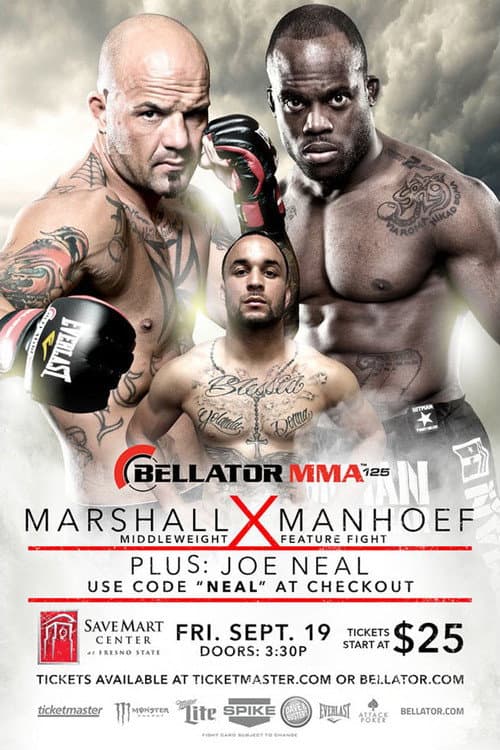 Постер: Bellator 125