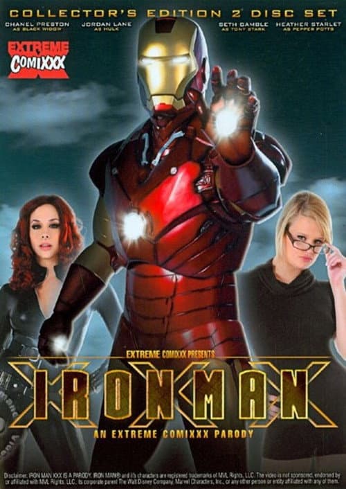 Постер: Iron Man XXX: An Extreme Comixxx Parody