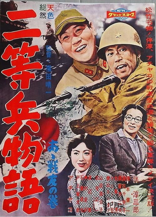 Постер: 二等兵物語 あゝ戦友の巻