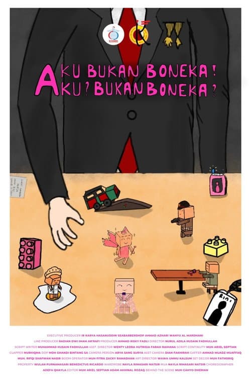 Постер: Aku Bukan Boneka! Aku? Bukan Boneka?