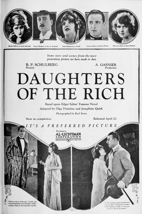 Постер: Daughters of the Rich