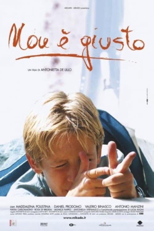 Постер: Non è giusto