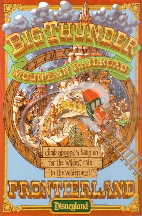 Постер: Big Thunder Mountain Railroad | Disneyland Resort