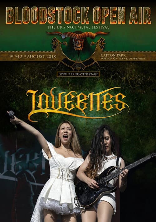 Постер: LOVEBITES - Live At Bloodstock 2018